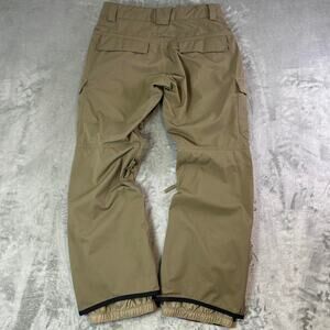 686 Authentic Mens Snowboard Ski Pants Olive Waterproof Cargo Medium